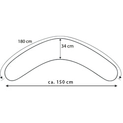 Stillkissenbezüge 170 cm | 180 cm | 190 cm